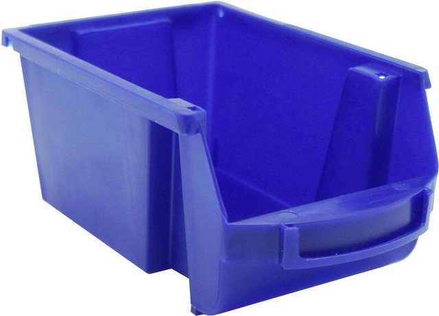 voelkner selection Werkzeugbox “VISO SPACY2B Sichtlagerkasten (B x H x T) 101 x 70 x 157 mm Blau 1 St.”
