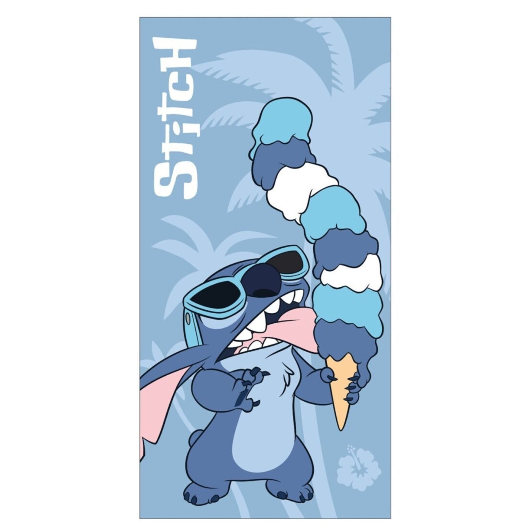 Lilo & Stitch Strandtuch Handtuch Badehandtuch 70x140 cm aus Mikrofaser, (1-St)