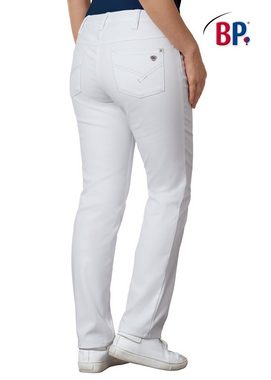 bp Stretch-Jeans Damen 5 Pocket Jeans, weiß Industriewäsche geeignet