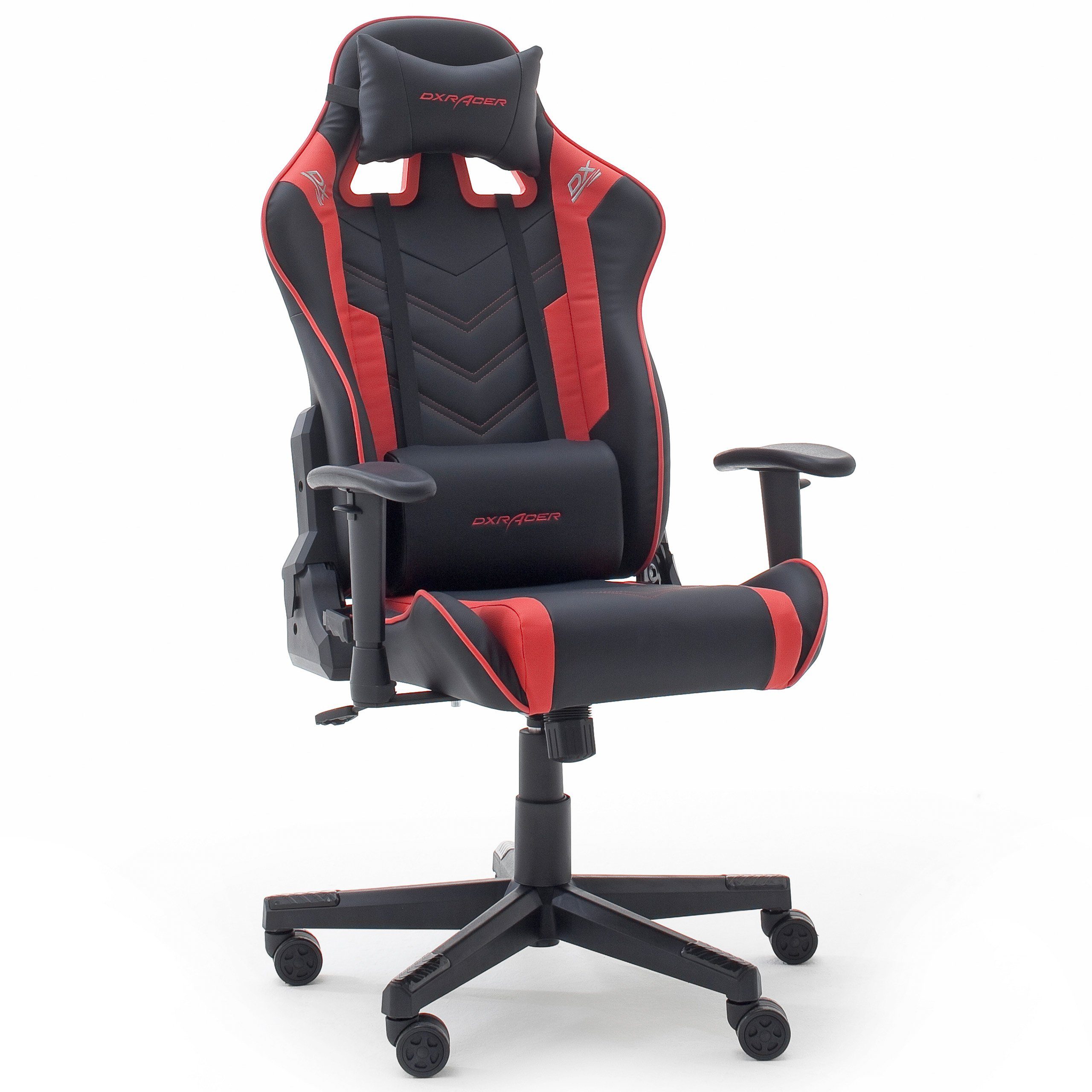 Raburg Chefsessel DX RACER, verschiedene Farben, Gaming-Racingstuhl, Gestell SCHWARZ, ergonomisch, 360° drehbar, mit Gaslift