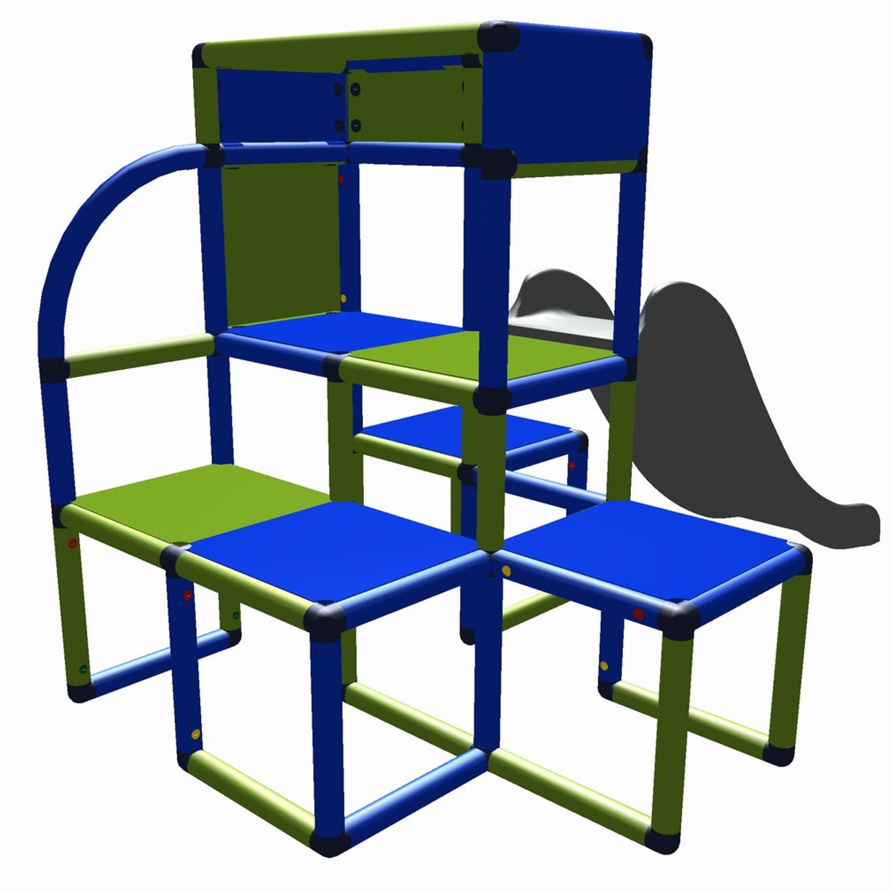 move and stic Kletterturm TIM Konstruktions-Spielset, In- und Outdoor