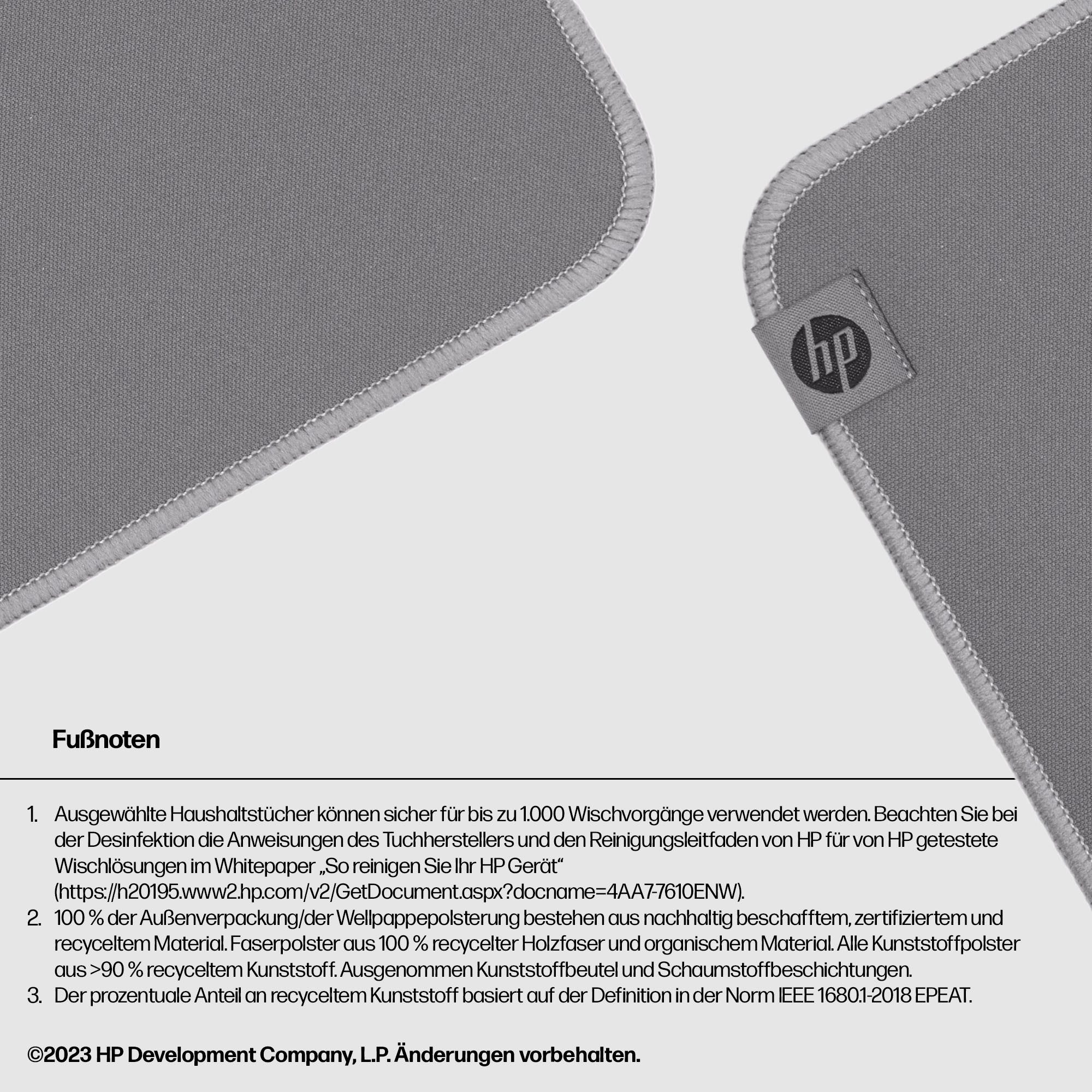 HP Mauspad 100 Desinfizierbares