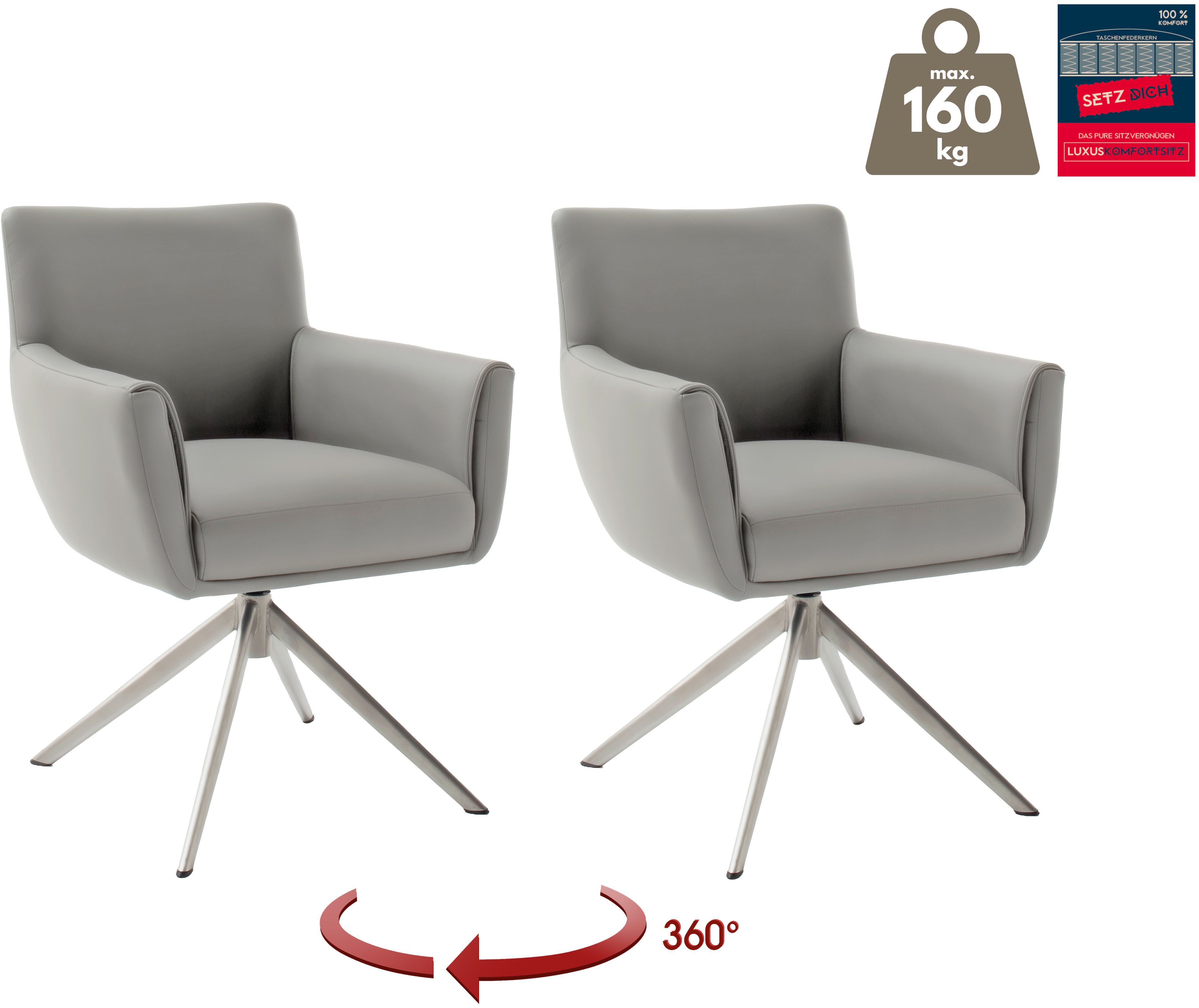 MCA furniture 4-Fußstuhl WILSON Esszimmerstuhl, Armlehnstuhl, günstig online kaufen