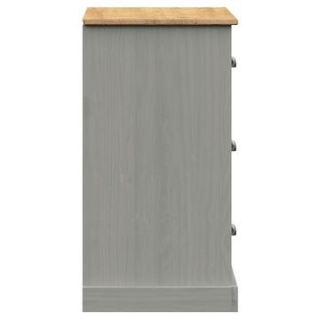 vidaXL Sideboard Sideboard mit Schubladen VIGO 78x40x75 cm Massivholz Kiefer (1 St)