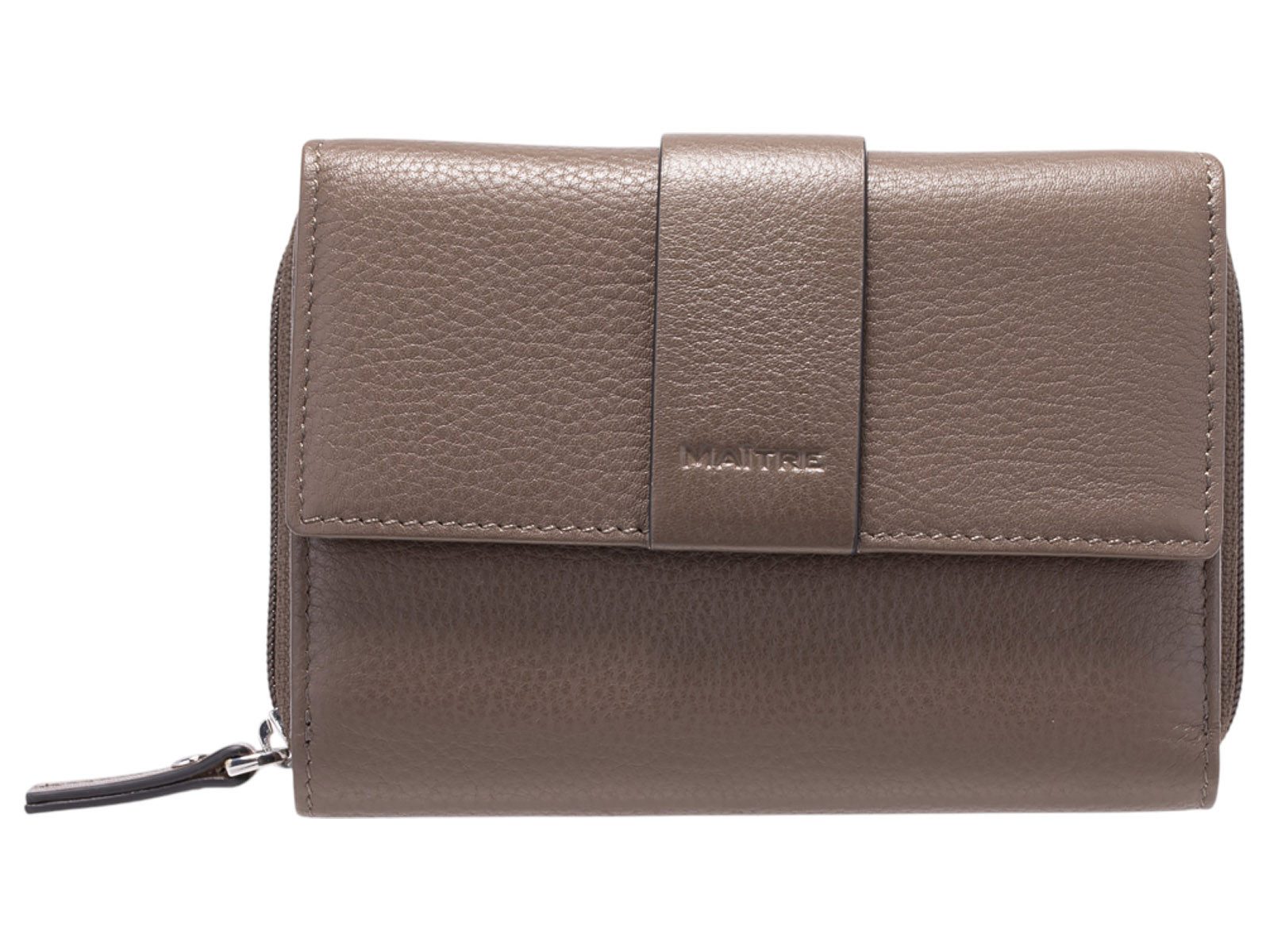 Maître Geldbörse Kirschroth Diethilde Purse Mh12Fz 4060001412 Portmonnaie Leather Walle (Stück, 1-tlg., 1), Kirschroth Diethilde