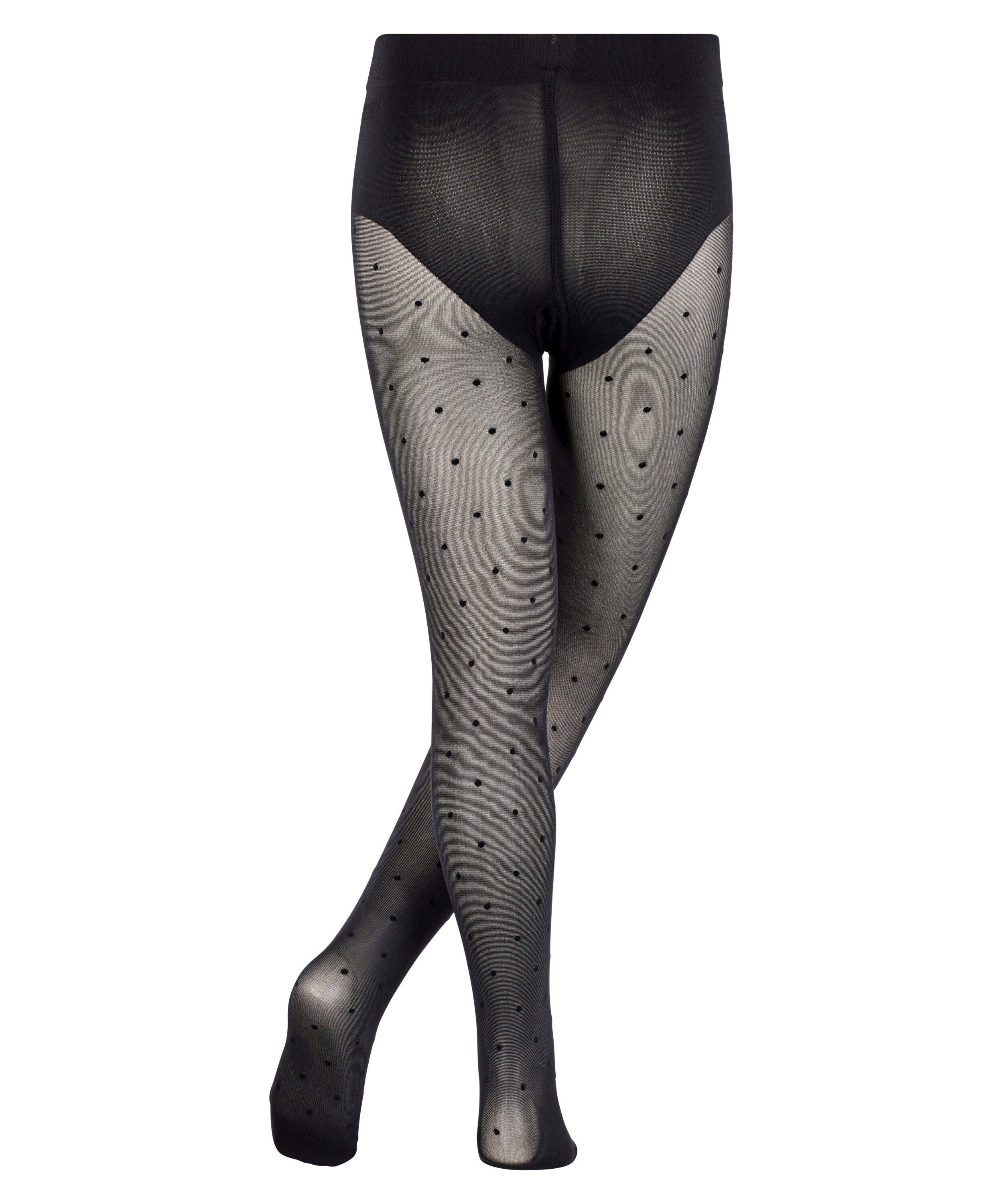 FALKE Feinstrumpfhose Romantic Dot Strumpfhose für besondere Anlässe 30 DEN (1 St) für besondere Anlässe