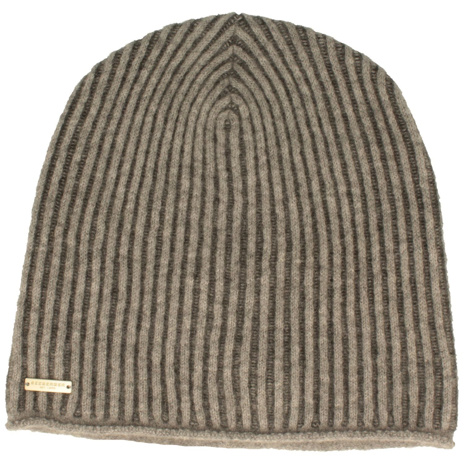 Seeberger Strickmütze Beanie aus 100% Kaschmir günstig online kaufen