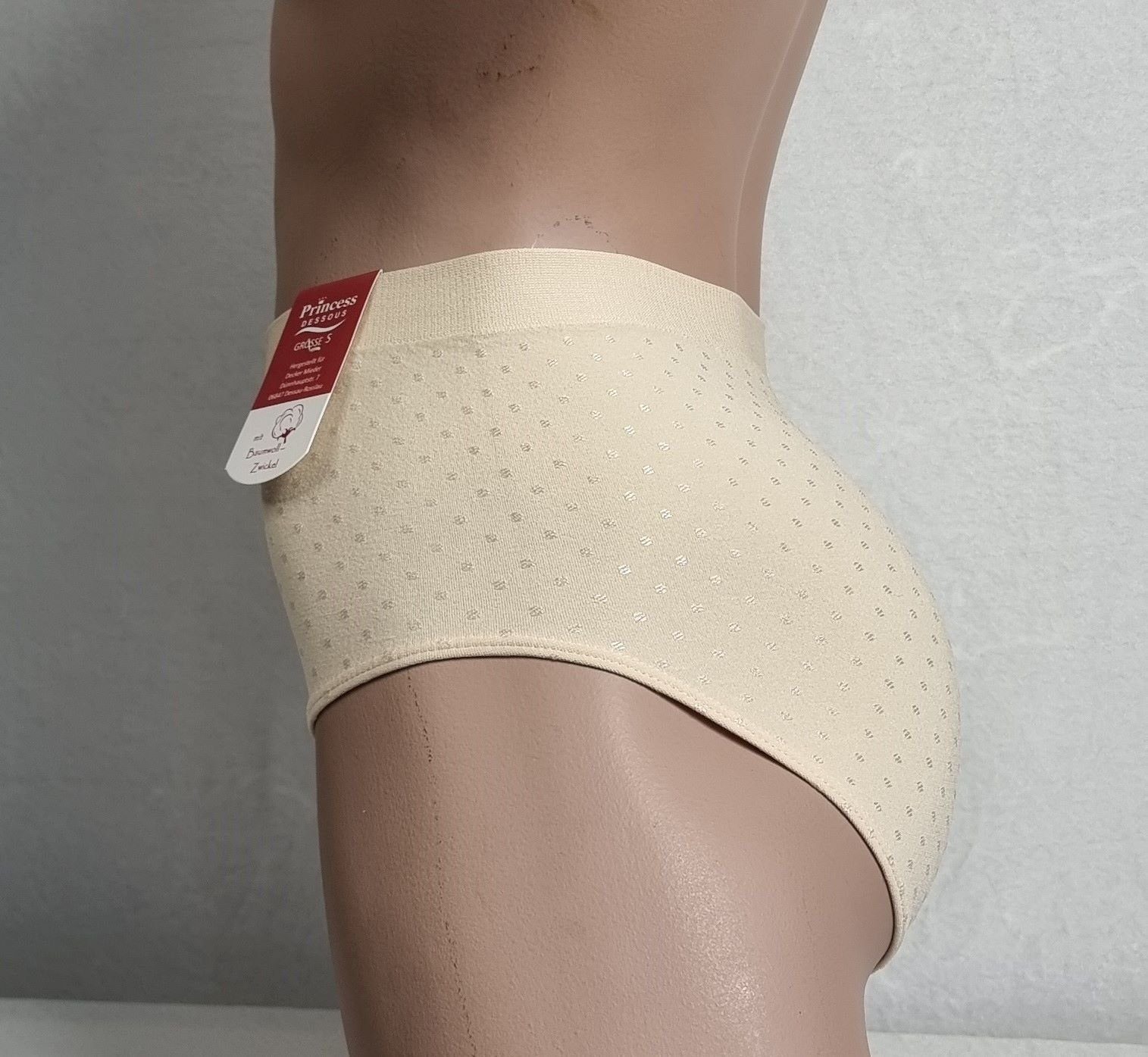 Haut Dekker Damen Satinpünktcken super Pack - Taillenslip ohne Seamless (Packung, elastisch 3er 3er Nähte Hüftslip Pack)