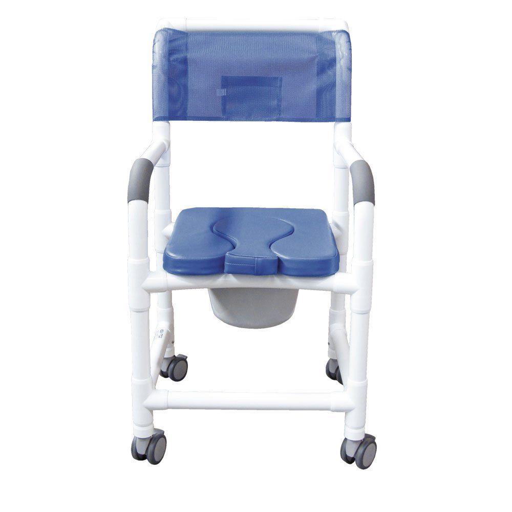 CARELINE Toiletten-Rollstuhl CareLine PCS Dusch- und Toilettenrollstuhl  Standar