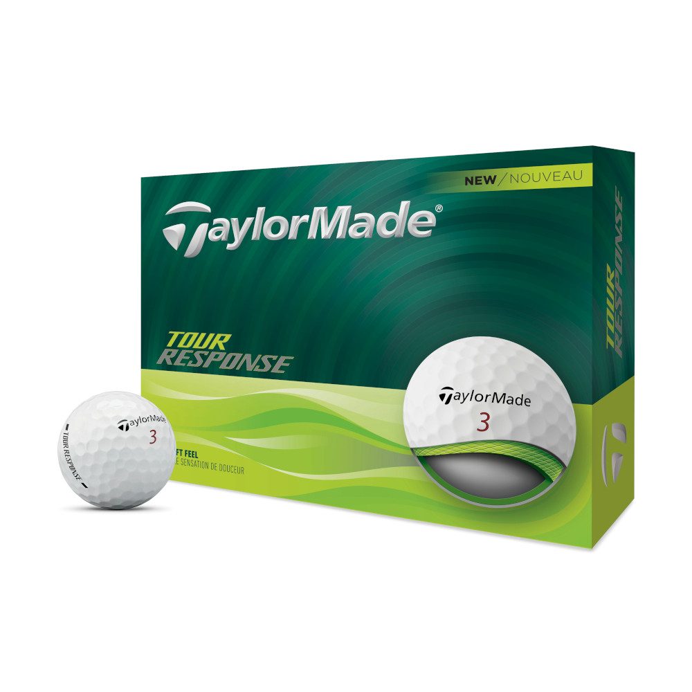 Taylormade Golfball TaylorMade Golfball Tour Response Weiß 12 Bälle