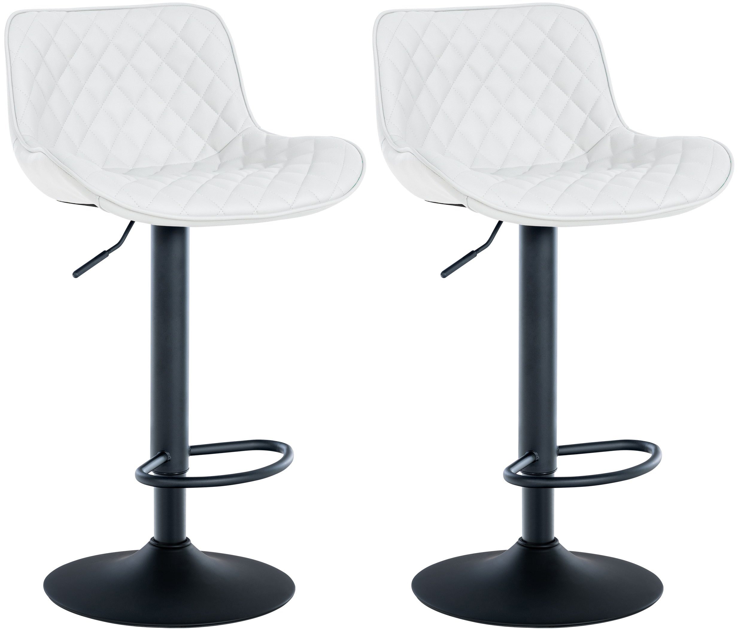 CLP Высокие табуреты Minosa (2er Set, 2 St., 2er), um 360° drehbar und höhenverstellbar
