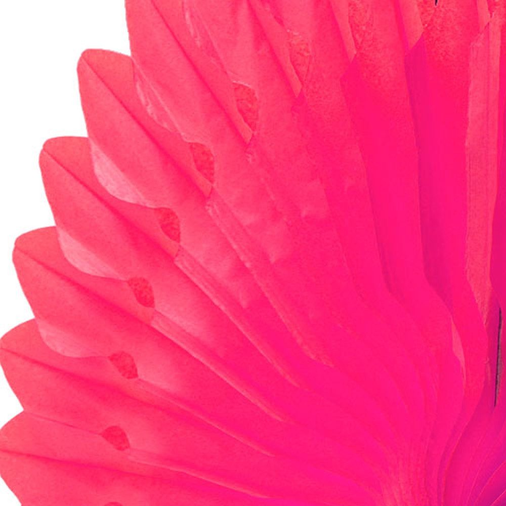 HALBACH Dekofigur Party-Deko Wabenpapier Blume Pink günstig online kaufen