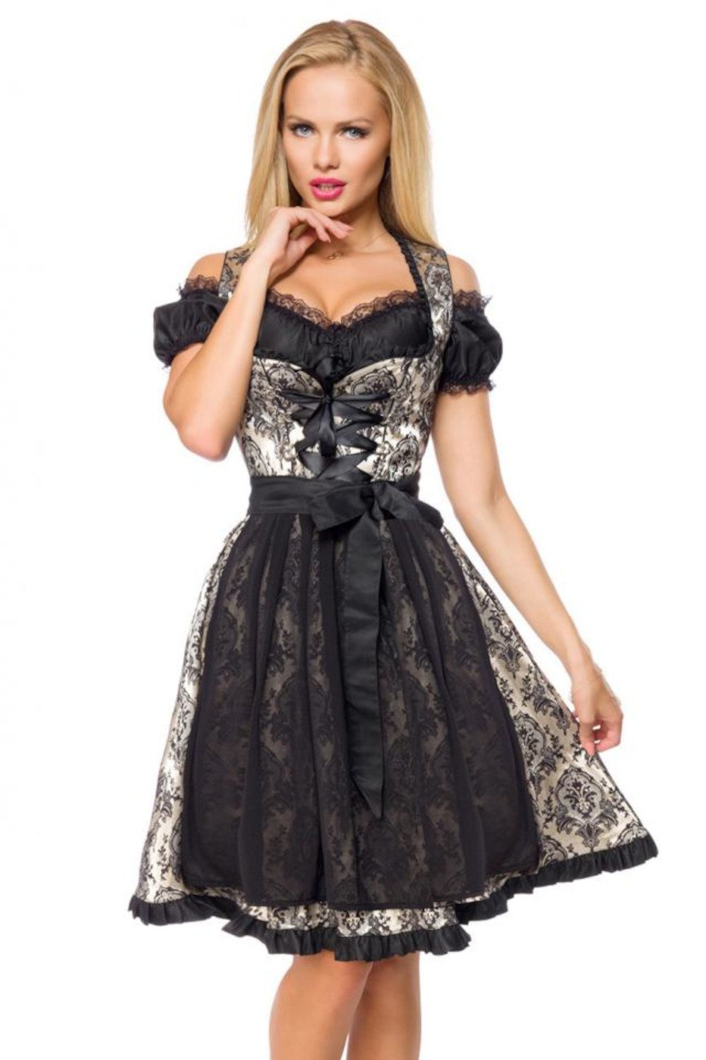 Dirndline Dirndl Wiesn Dirndl Kleid Oktoberfest günstig online kaufen