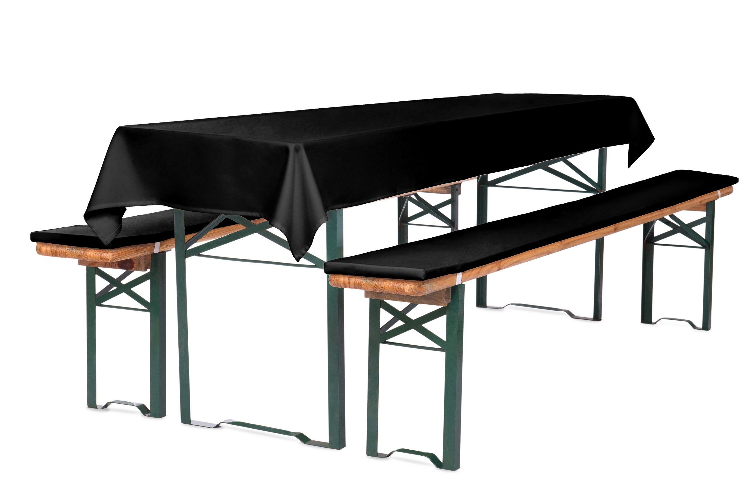 TexDeko Bankauflage Bierbankauflagen-Set mit Tischdecke 100x250cm günstig online kaufen