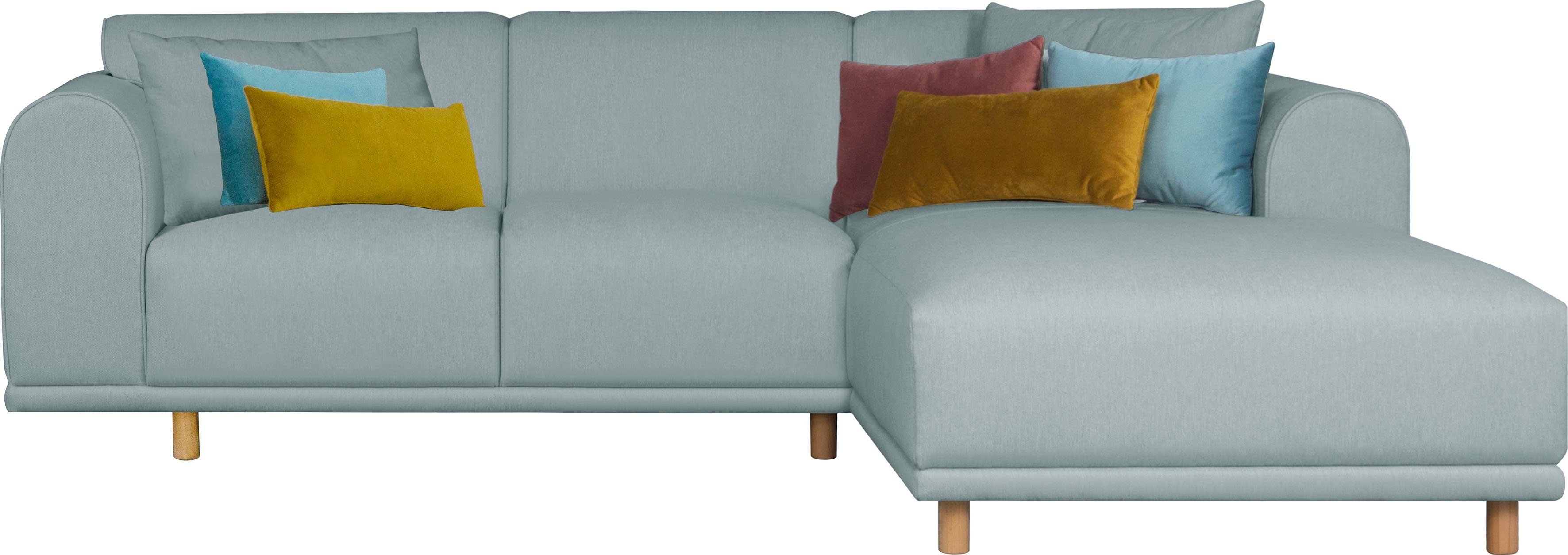 andas Ecksofa Maroon L-Form, in skandinavischem günstig online kaufen