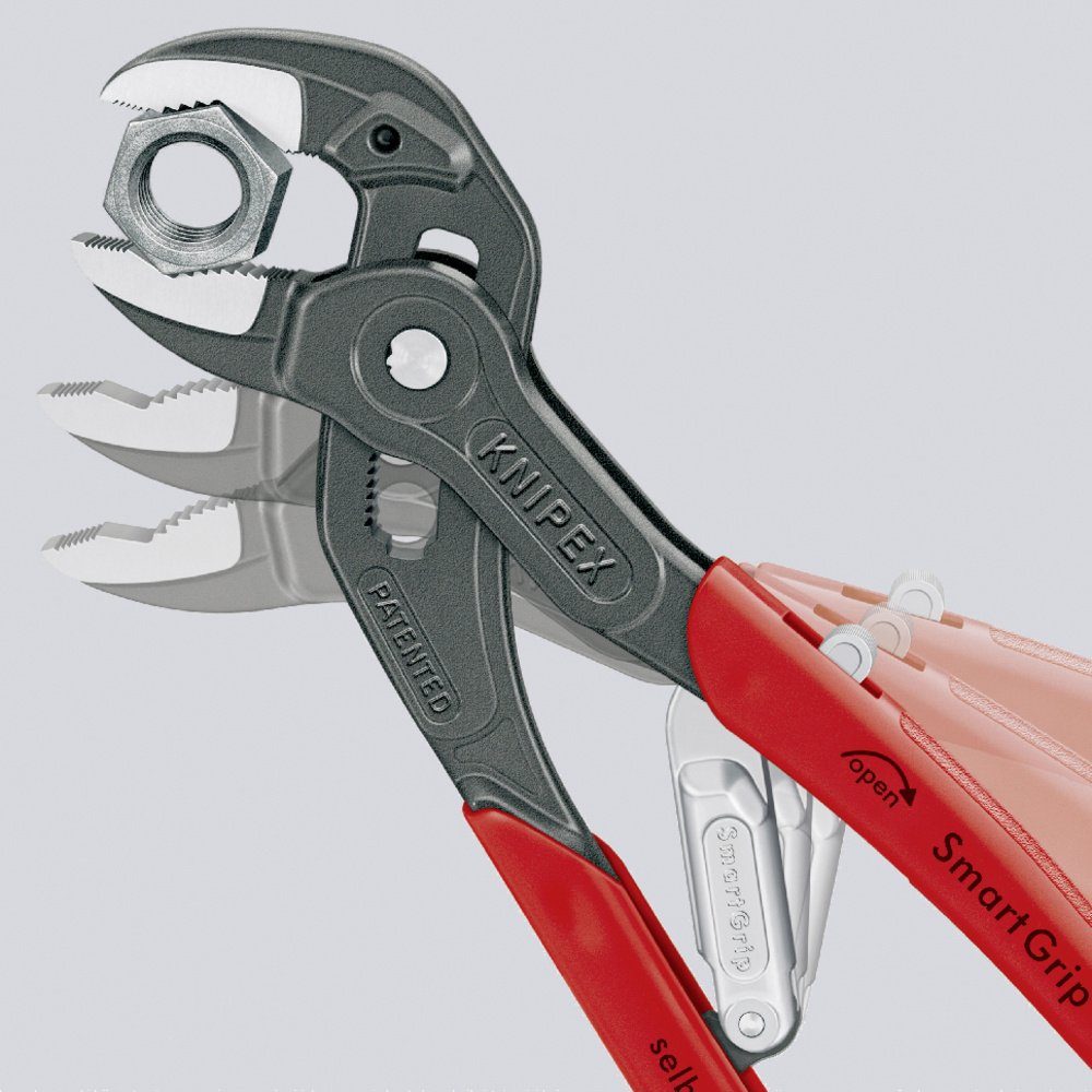 Thumbnail - Knipex Wasserpumpenzange Knipex SMARTGRIP 85 01 250 Wasserpumpenzange Schlüsselweite (metrisch)