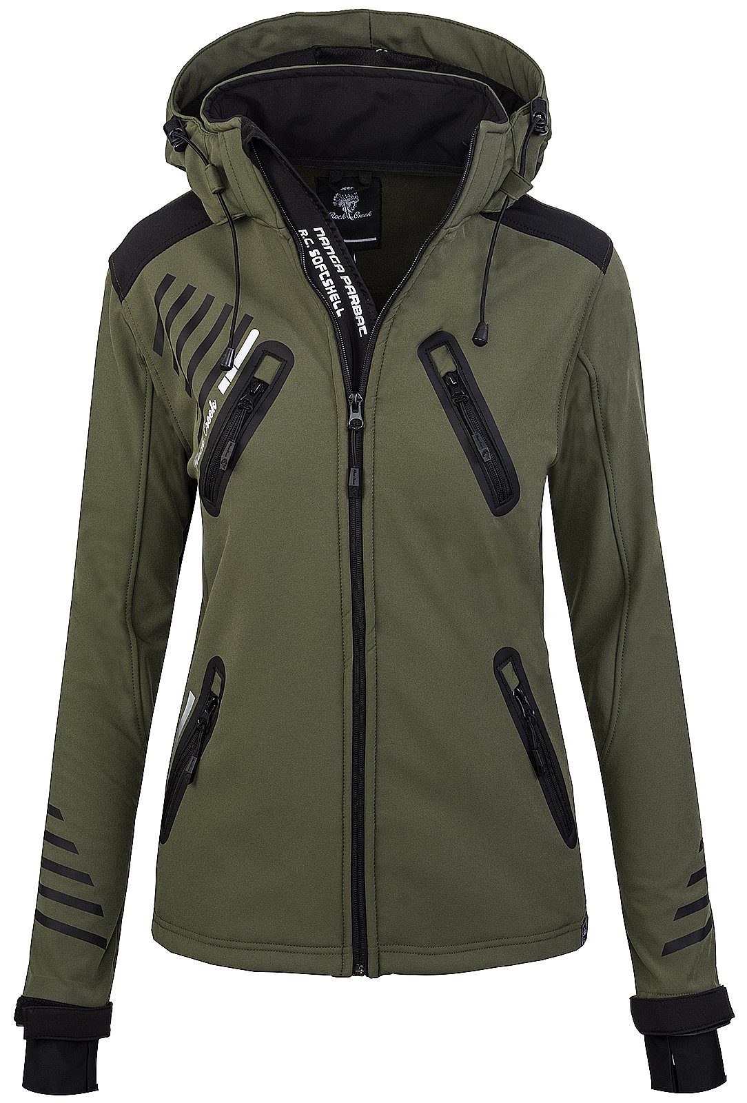 Rock Creek Softshelljacke Damen Softshelljacke Wanderjacke D-390 günstig online kaufen