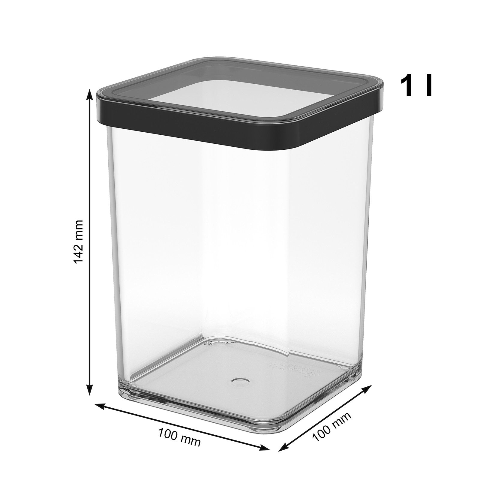 ROTHO Vorratsdose, Kunststoff, (Vorratsdosenset, Set 10 tlg)