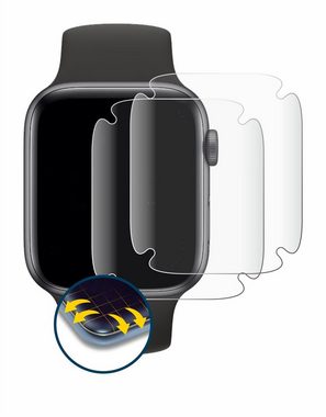 BROTECT Full-Screen Schutzfolie für Apple Watch SE (40 mm), Displayschutzfolie, 2 Stück, 3D Curved klar