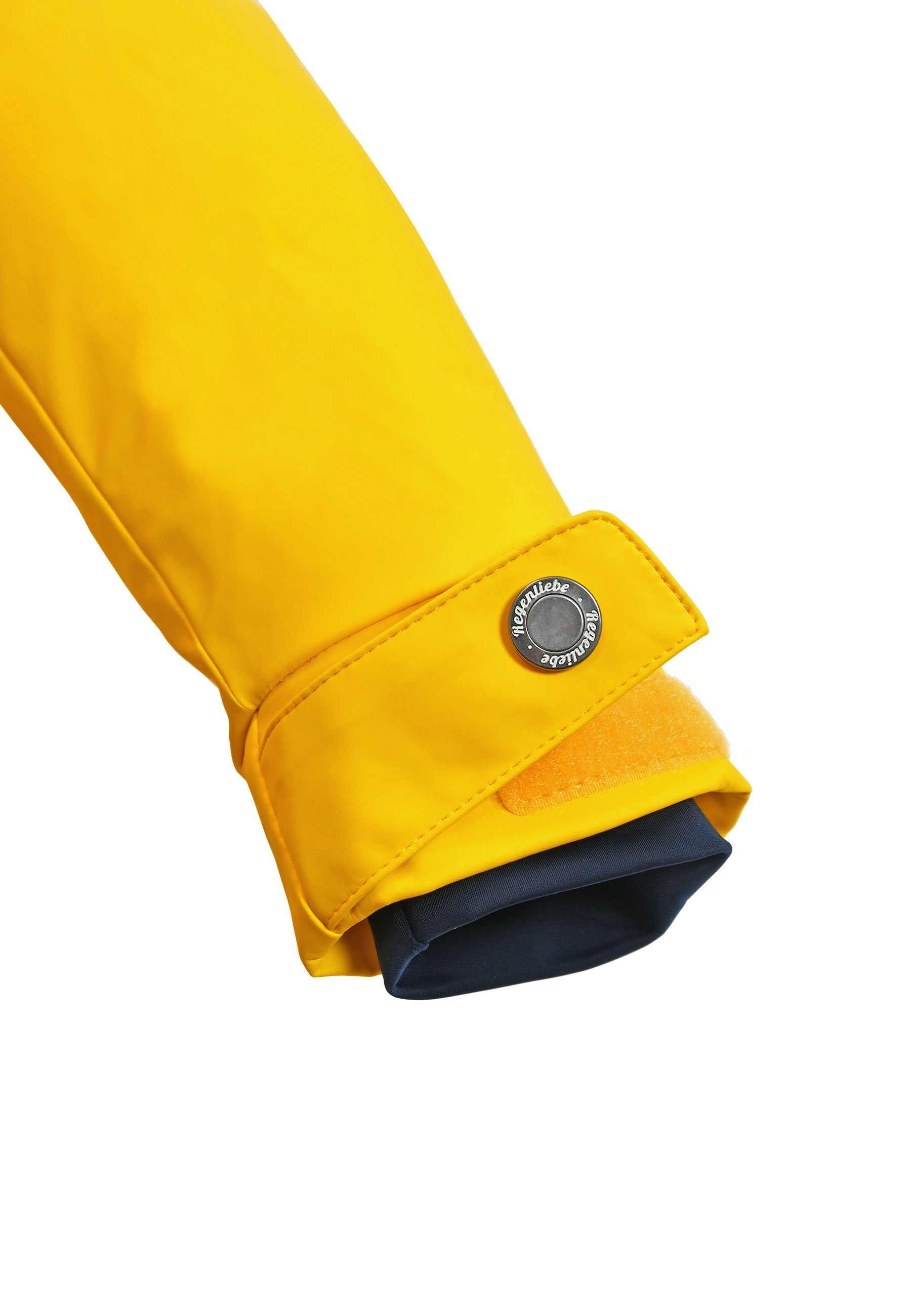 Regenliebe Winterjacke Friesennerz Regenparka mit Teddyfleece gefüttert