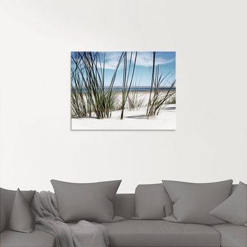 Artland Glasbild Düne, Strand (1 St), in verschiedenen Größen