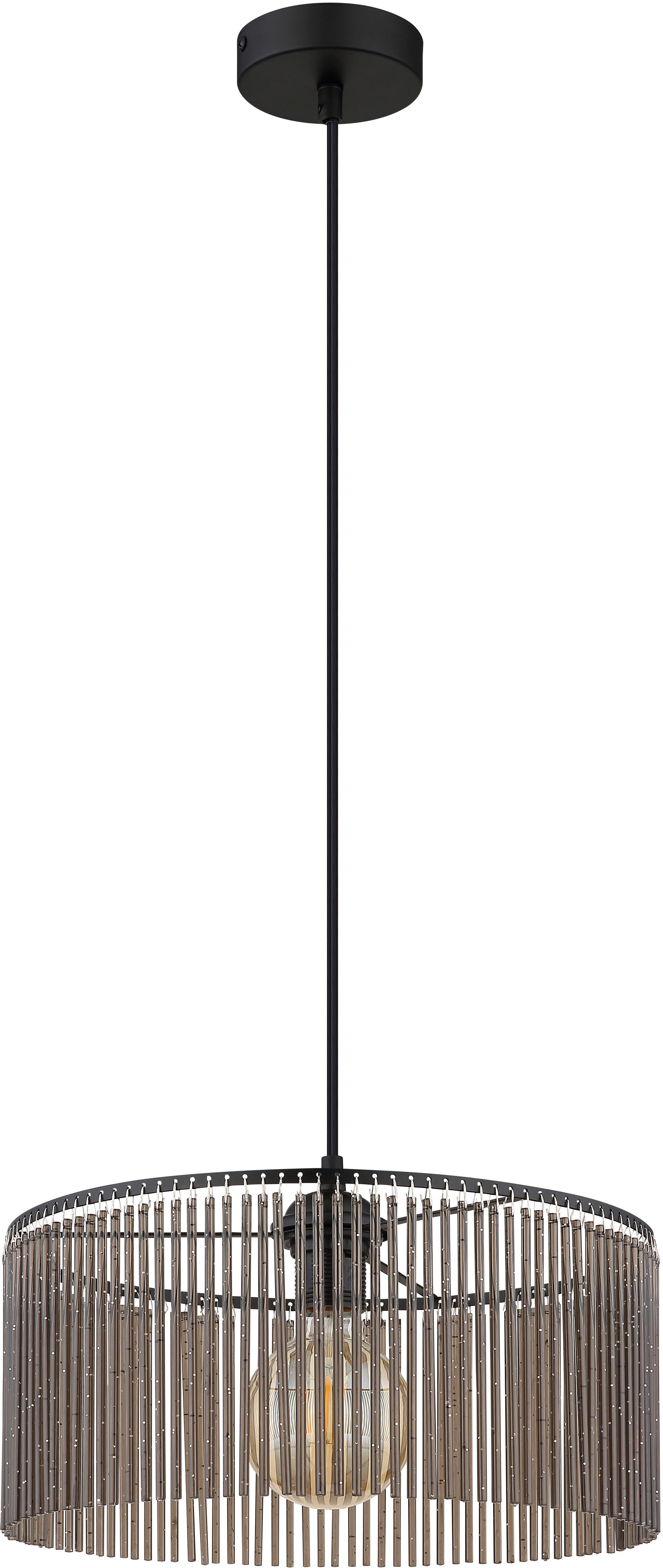 NOWA Pendelleuchte LEEDS, ohne Leuchtmittel, Hängeleuchte, Hängelampe, Acryl, Dekor