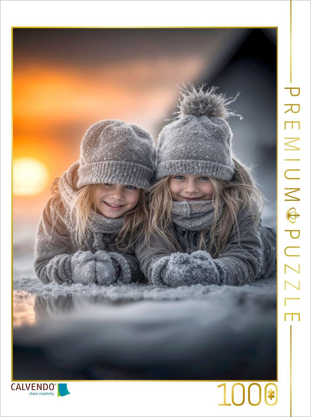 CALVENDO Puzzle CALVENDO Puzzle Life is beautiful, 1000 pieces, finished size 25.2 ×, 1000 Puzzleteile