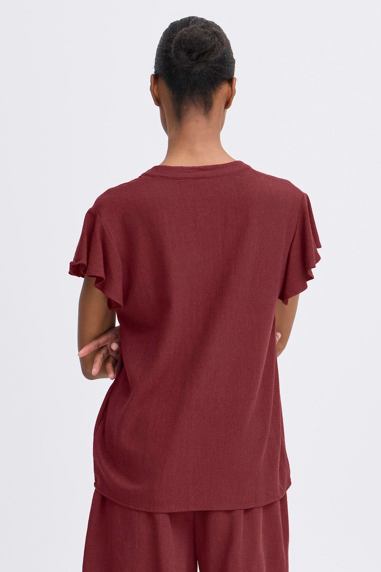 b.young Kurzarmbluse Kurzarmbluse günstig online kaufen