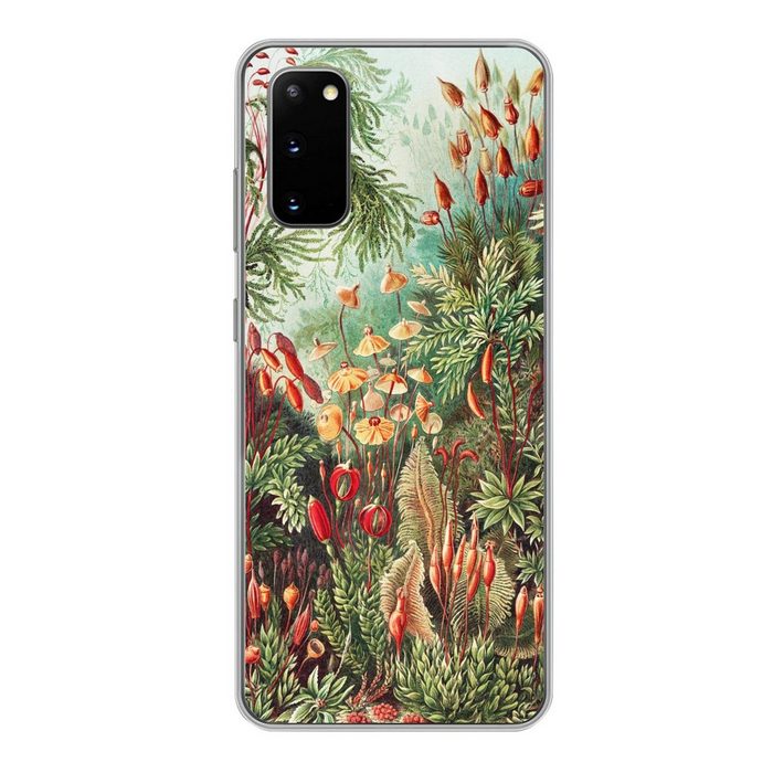 MuchoWow Handyhülle Blumen - Kunst - Vintage - Natur - Botanisch Phone Case Handyhülle Samsung Galaxy S20 Silikon Schutzhülle