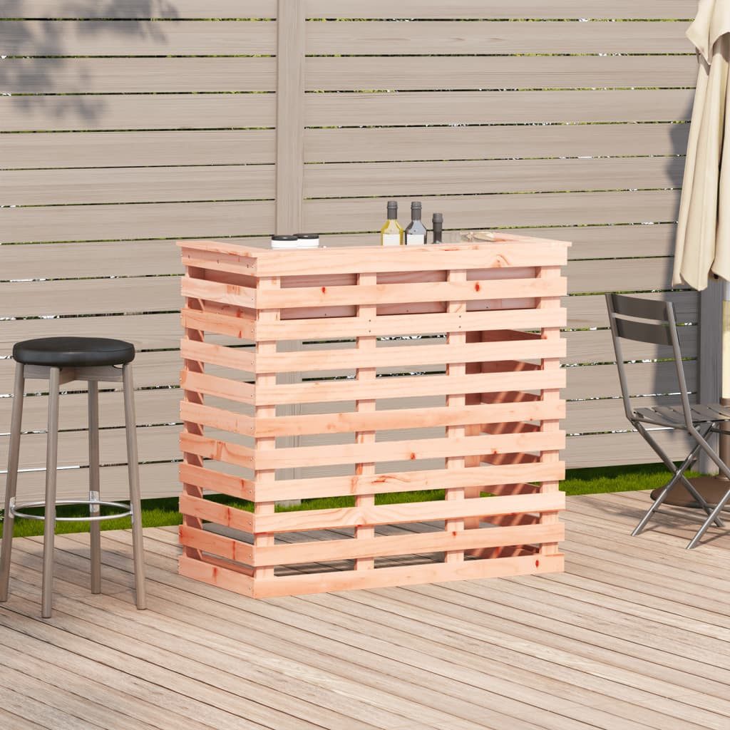 vidaXL Gartentisch Gartenbar 113,5x50x103 cm Massivholz günstig online kaufen