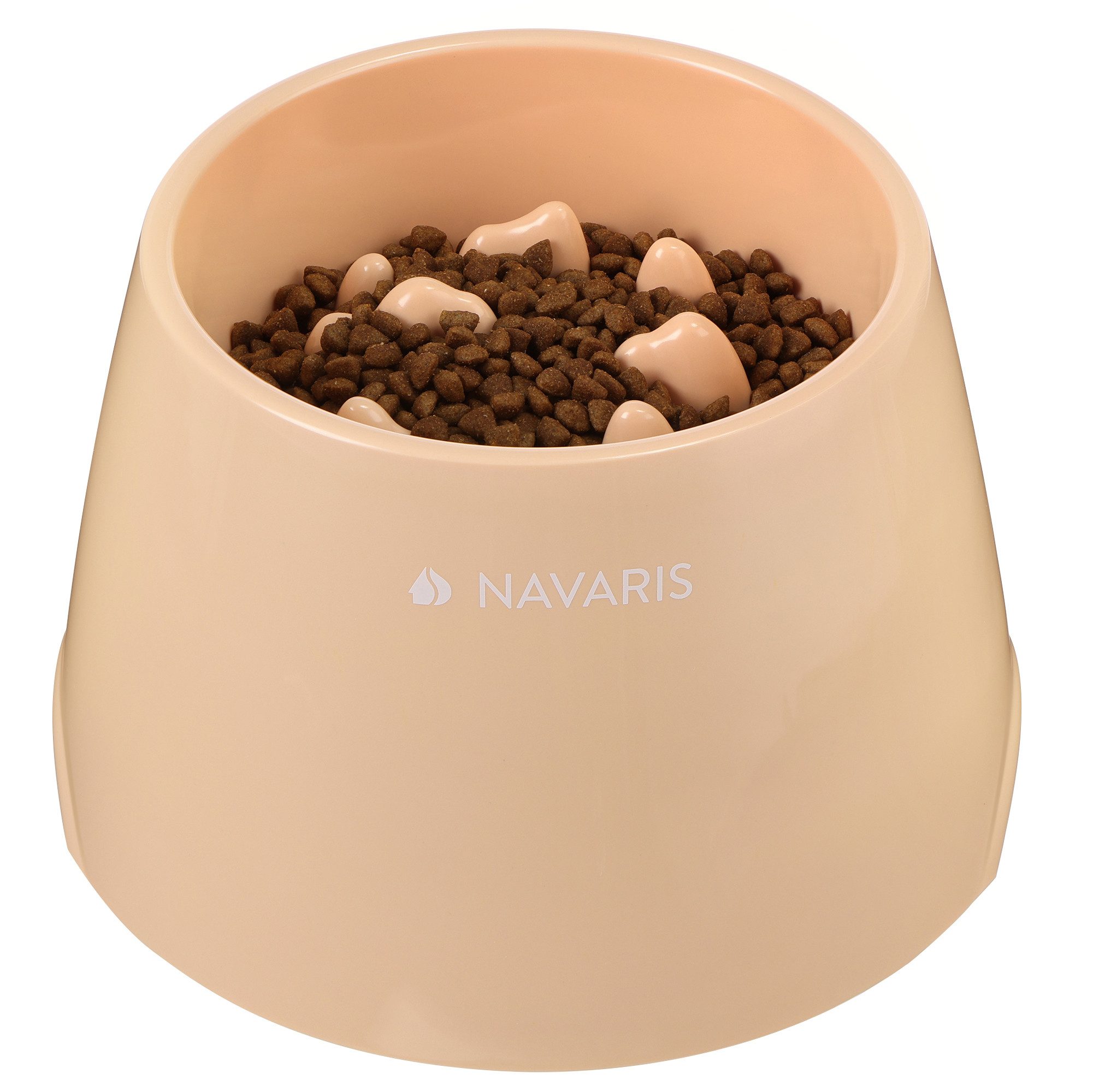 Napf Anti Schling Napf Hund Katze erhöht - Slow Feeding Napf
