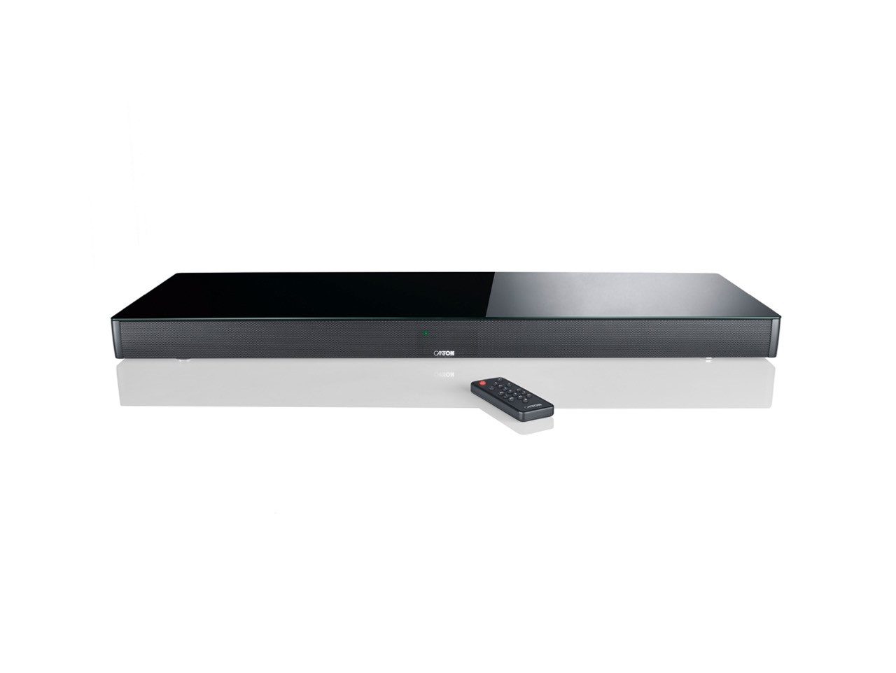 CANTON Smart Sounddeck 100 Soundbar (300 W, Dolby Atmos, 3 Wege Bassreflexsystem, Sprachsteuerung)