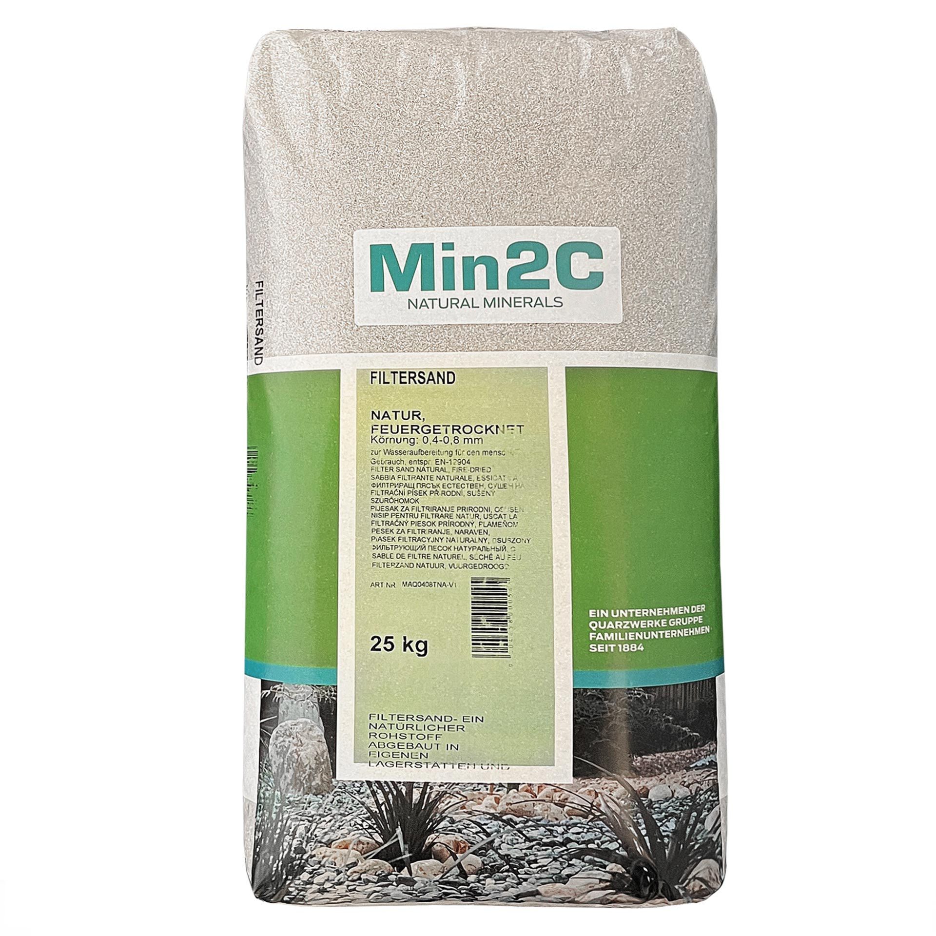 Min2C Filtersand Filtersand 0.4-0.8 mm Quarzsand günstig online kaufen