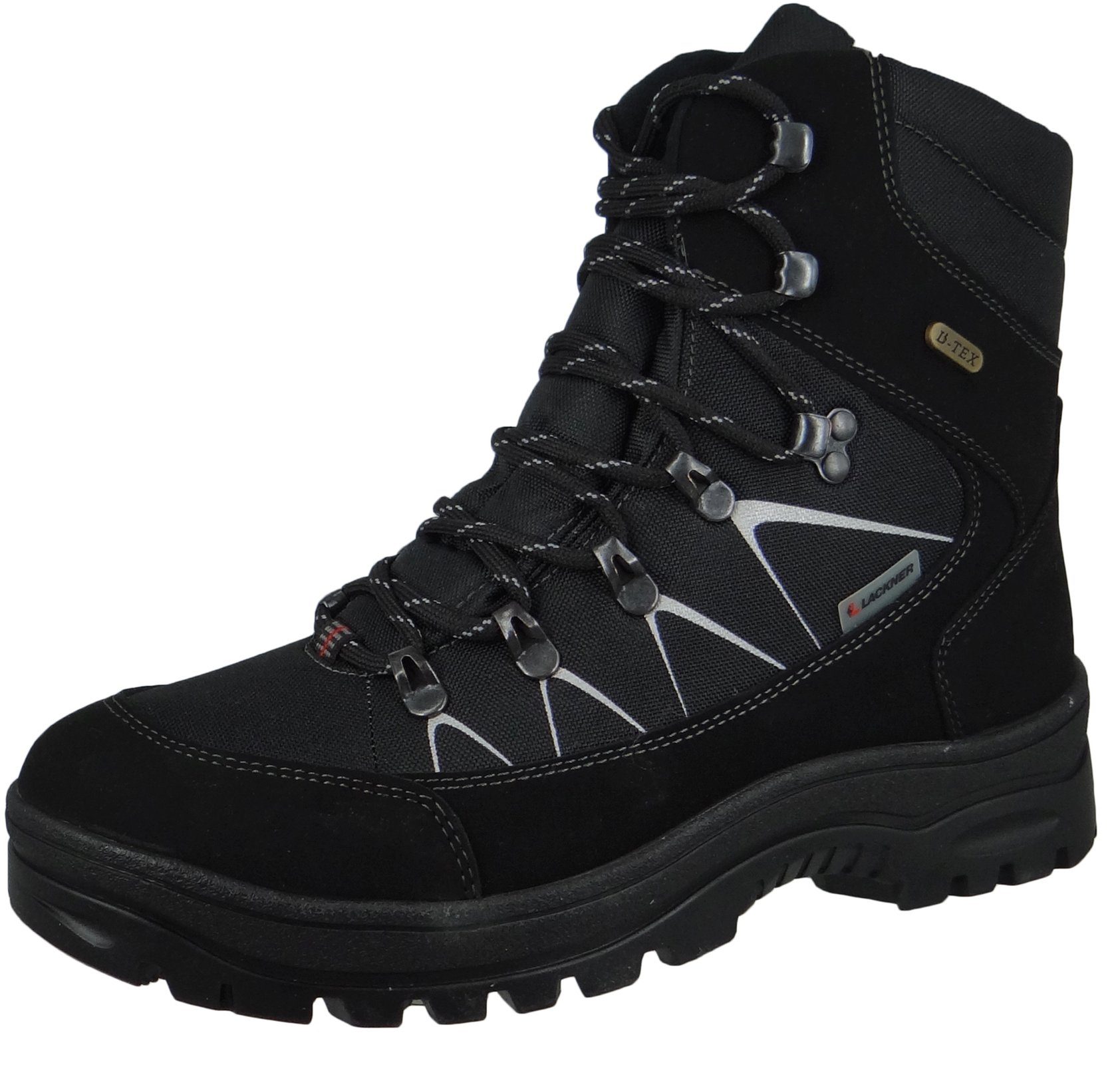 Lackner 7874 Ultimate TX/OC schwarz Stiefel