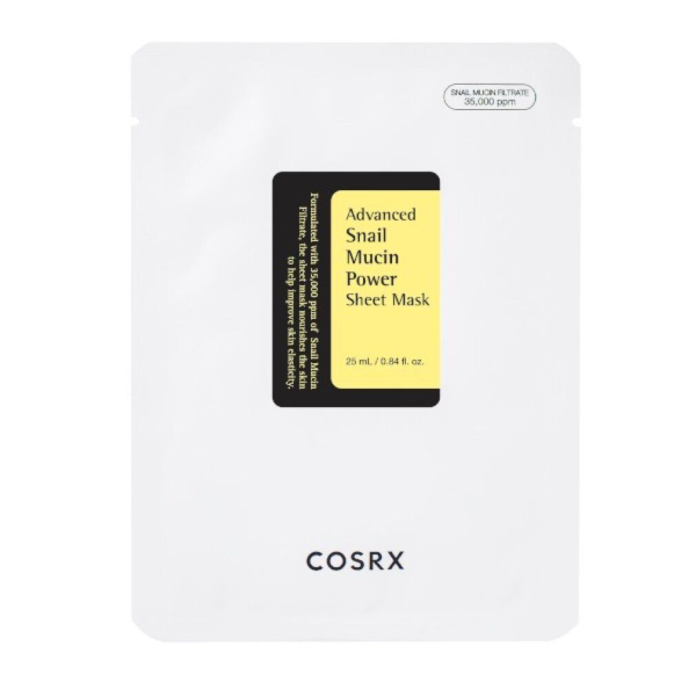 Cosrx Körperpflegemittel Hautmaske Advanced Snail Mucin Power Essence (Sheet Mask)