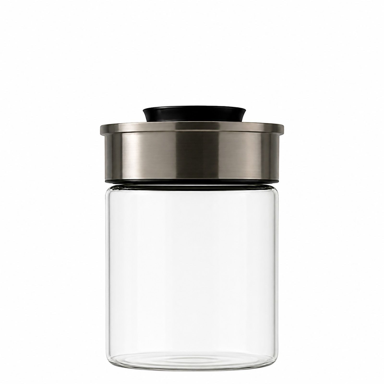 BURI Vorratsglas 6x Vakuum Vorratsdosen Glas 700ml Vorratsgläser Vakuumdeckel luftdicht, Glas