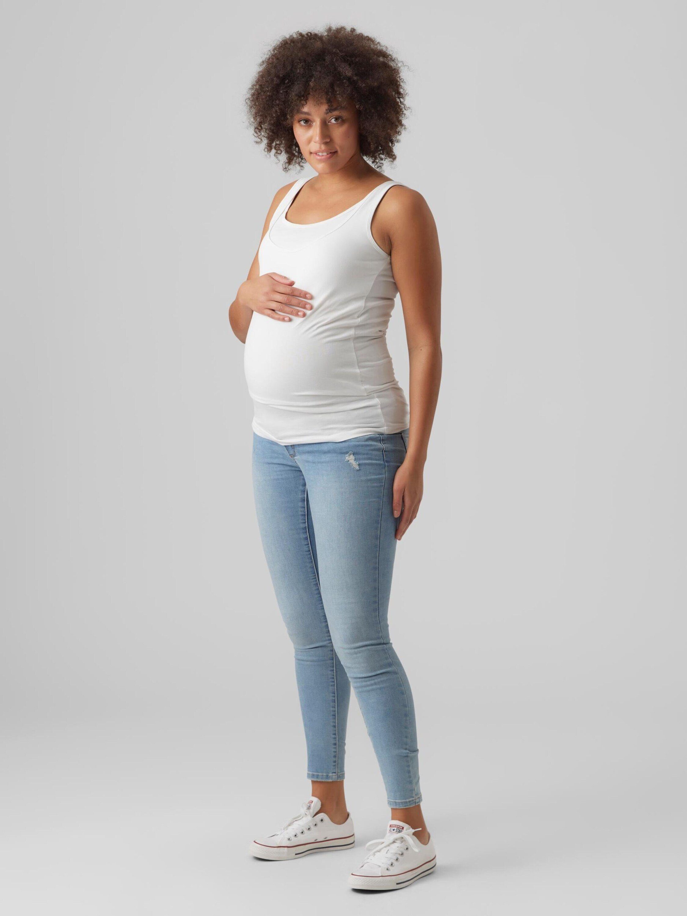 SOPHIA 7/8-Jeans Maternity Weiteres Detail (1-tlg) Moda Vero