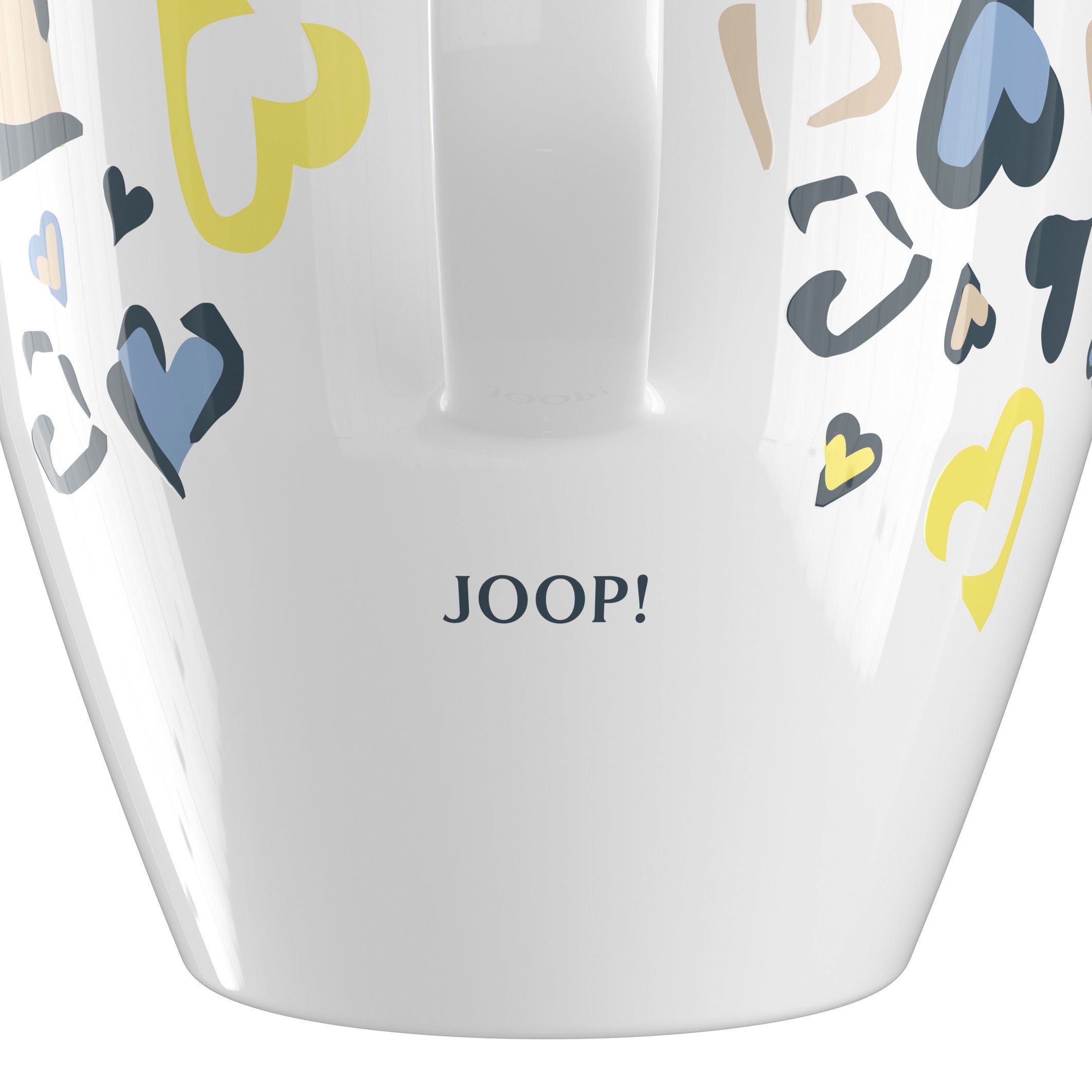 Joop! Becher originalem EDITION, VALENTINE'S COLLECTOR'S charmanten Herzen-Muster Porzellan, Farben MUG in mit JOOP