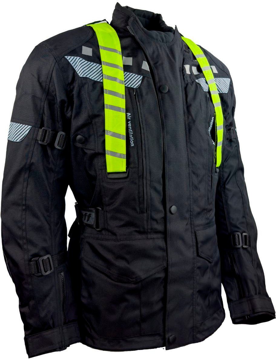 roleff Motorradjacke RO 773 S Mit Sicherheitsstreifen
