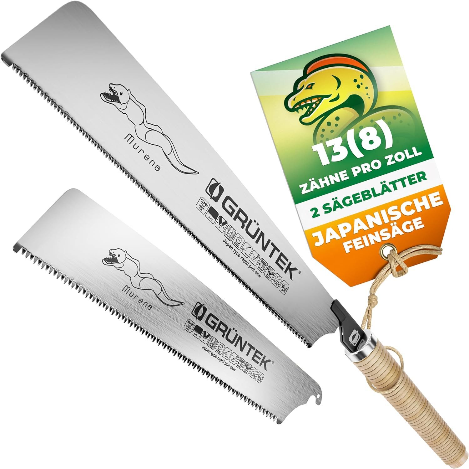 GRÜNTEK Japansäge Flexible Holzsäge MURENA für günstig online kaufen