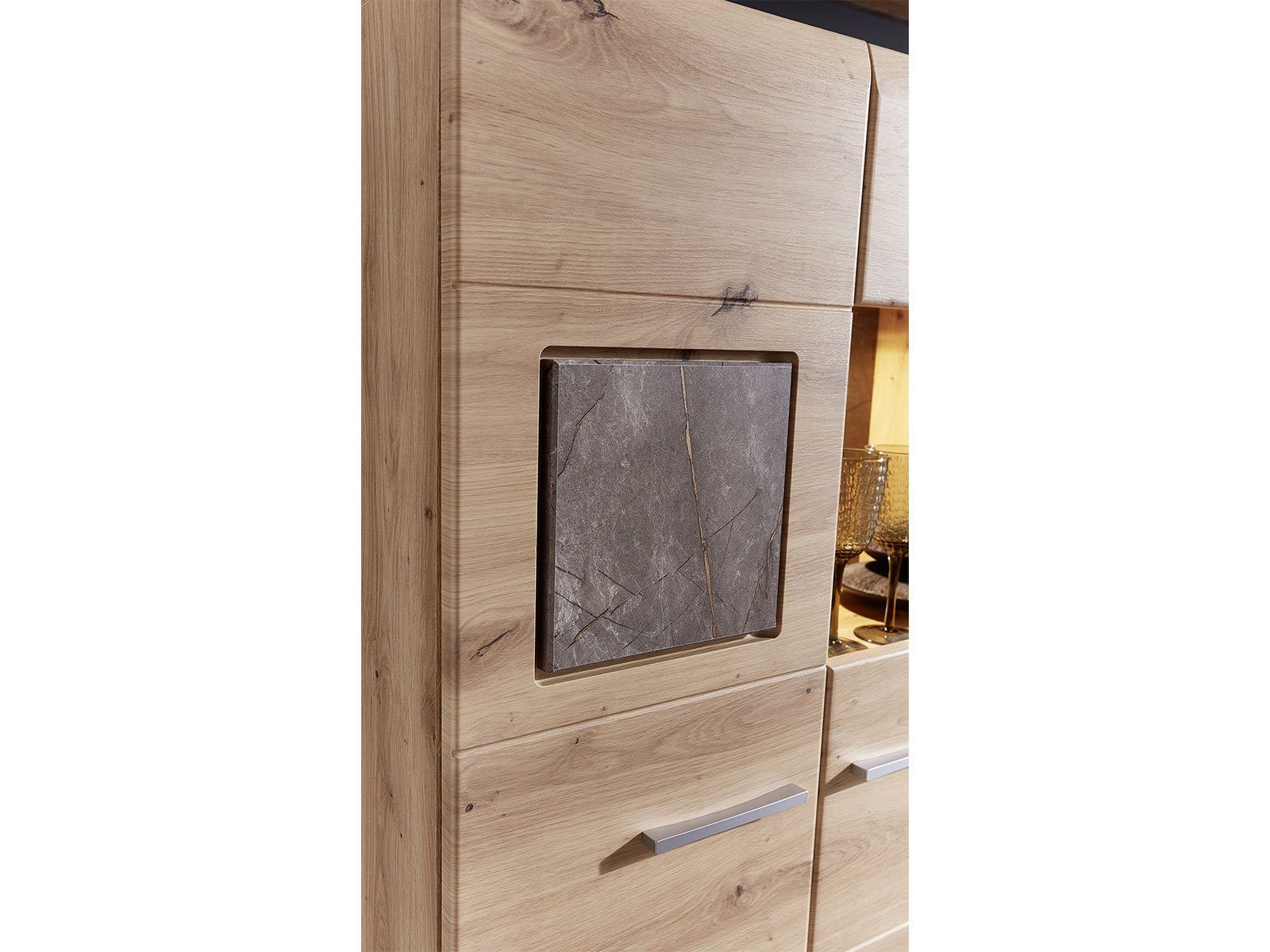 freiraum Vitrine Springhill 80 x 139 x 37 cm (B/H/T)