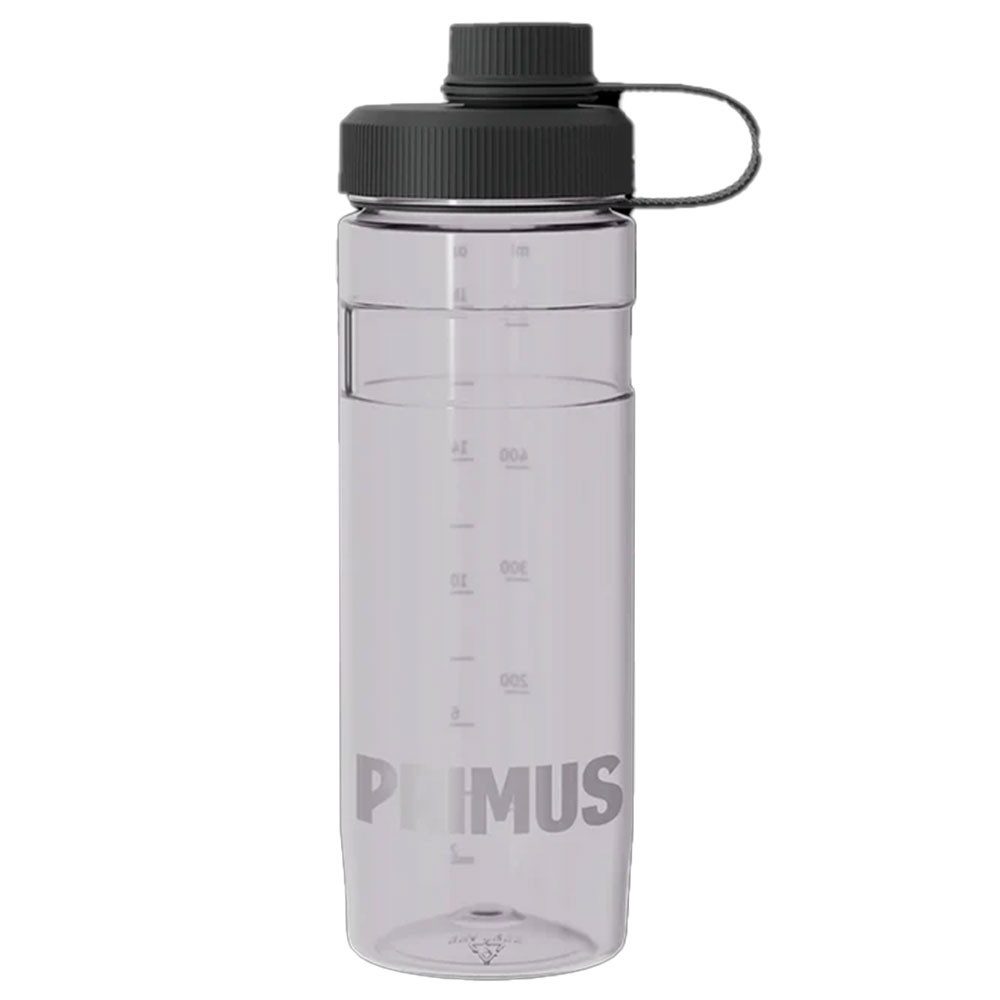 Primus Trinkflasche Kvarts Tritan Bottle 0,6L mit Trinkverschluss Trinkflasche für Outdoor, robustes, leichtes Material, passend für viele Getränkehalter