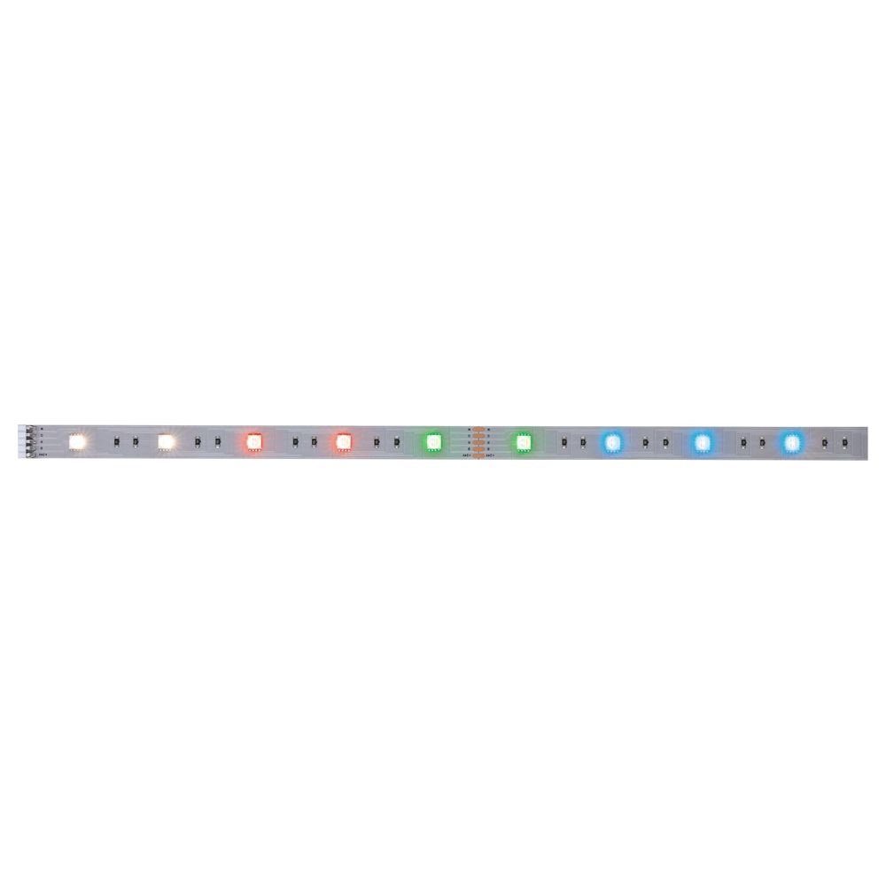 Paulmann LED Stripe LED Strip MaxLED in Silber 7W 270lm RGBW 1000mm, 1-flammig, LED Streifen