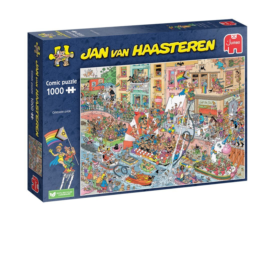 Jan van Haasteren Puzzle Jan van Haasteren Celebrate Pride 1000 Teile Puzzle, 1000 Puzzleteile