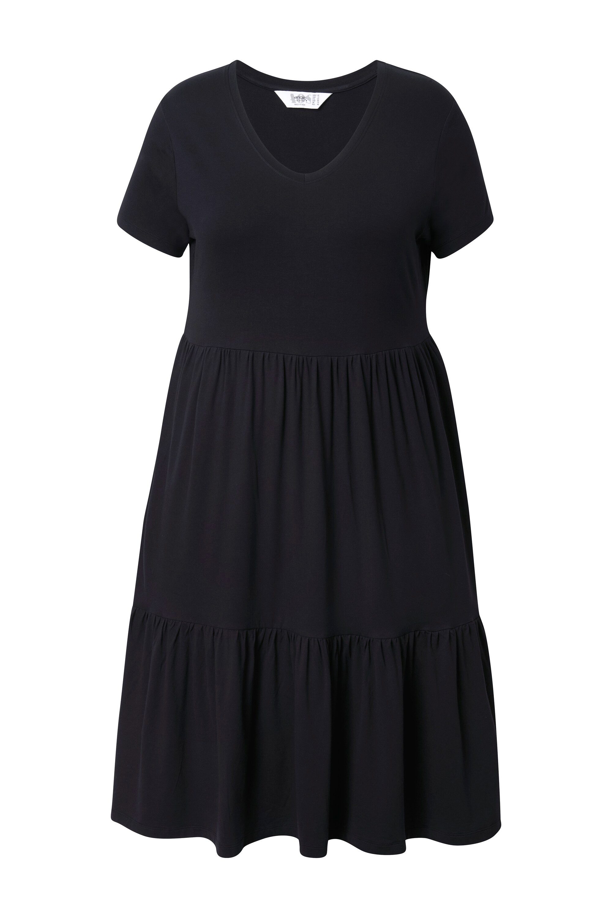 Angel of Style Midikleid Jerseykleid V-Ausschnitt günstig online kaufen