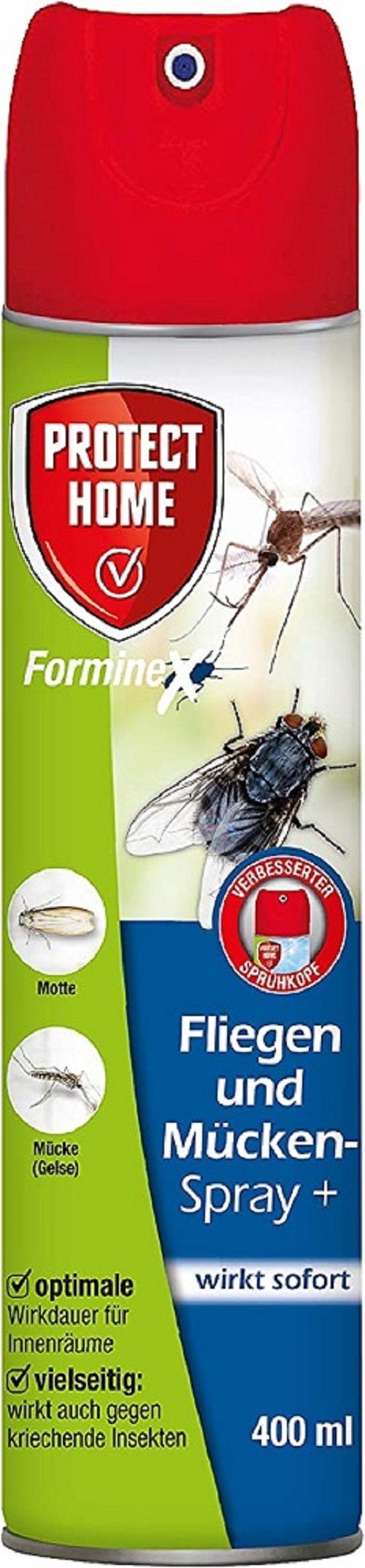 Mücken Home Forminex ml Protect Insektenspray u. 400 Fliegen- Spray+ 400ml, Protect Home