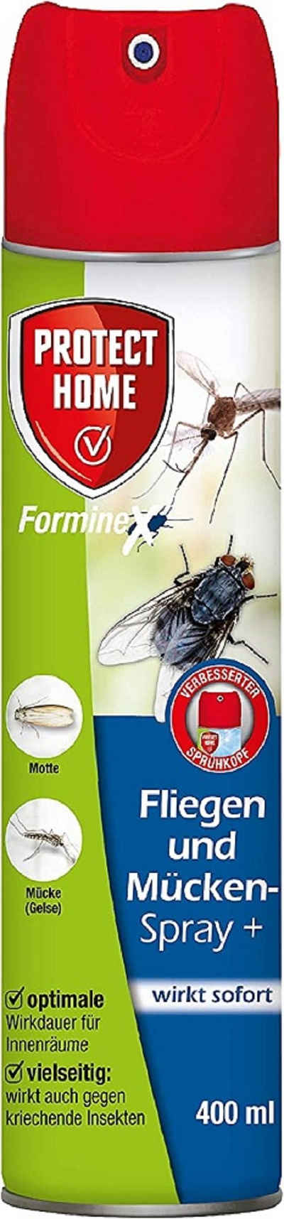 Protect Home Insektenspray Protect Home Forminex Fliegen- u. Mücken Spray+ 400ml, 400 ml