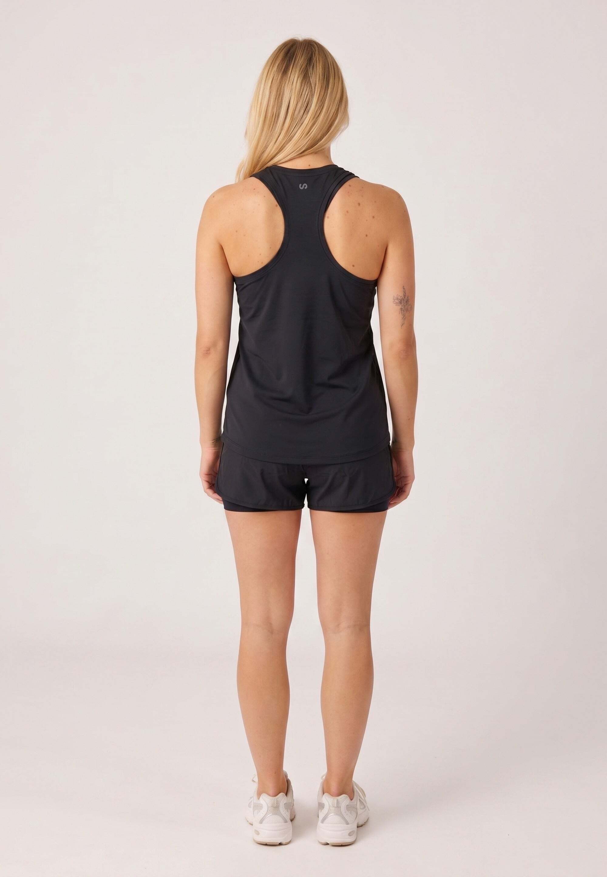 SNOCKS Sporttop Sport Tanktop mit Racerback Damen (1-tlg) schnell trocknend aus recyceltem Funktionsmaterial