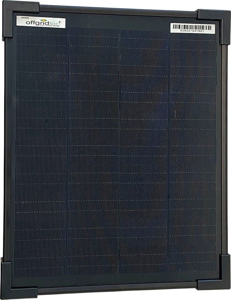 offgridtec Solarmodul OLP 10W 12V Solarpanel W, Monokristallin, PERC-Technologie Schindeltechnologie PERC, innovative 10