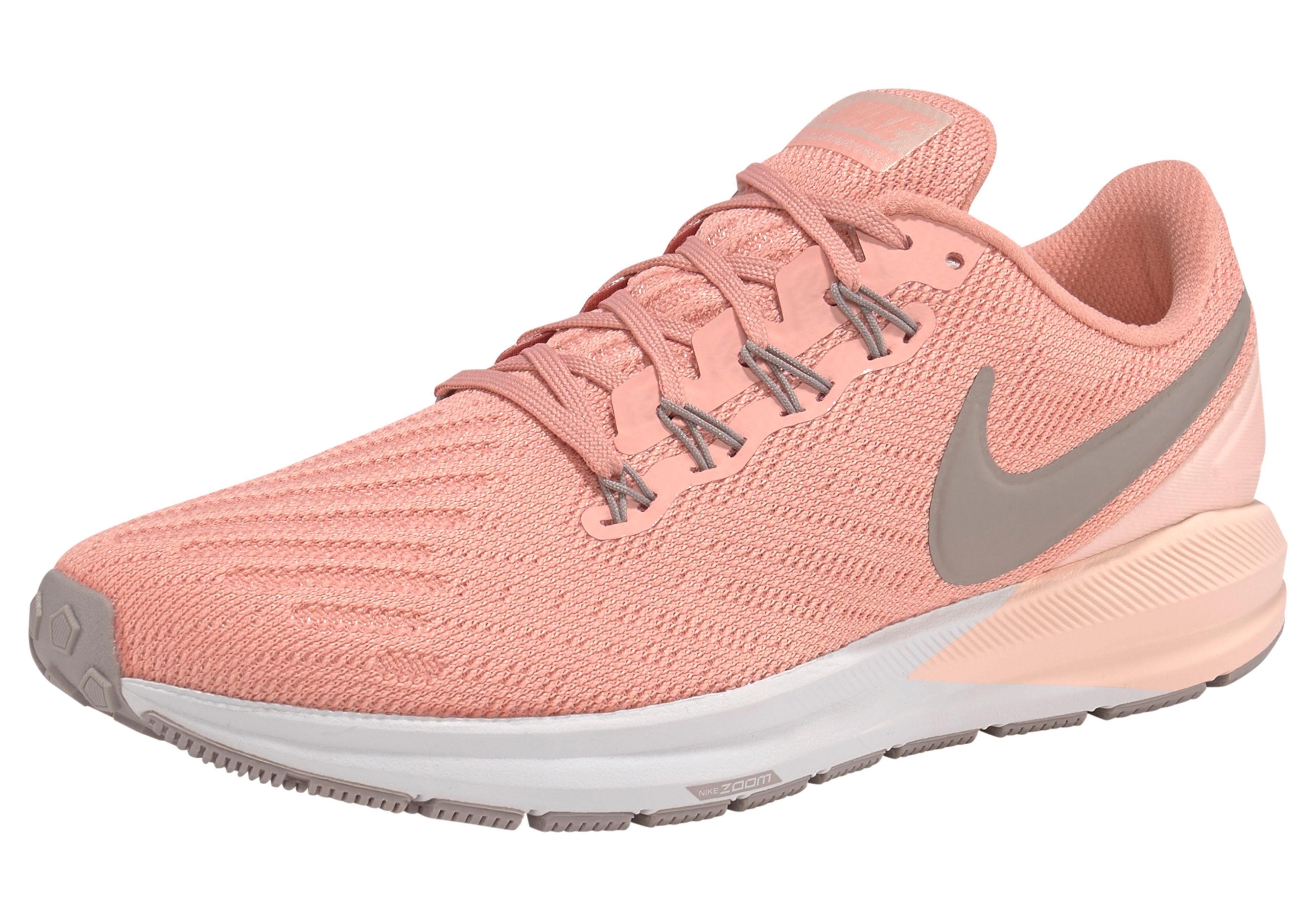 nike air zoom structure 22 pale pink